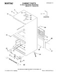 Diagram for 01 - Cabinet Parts