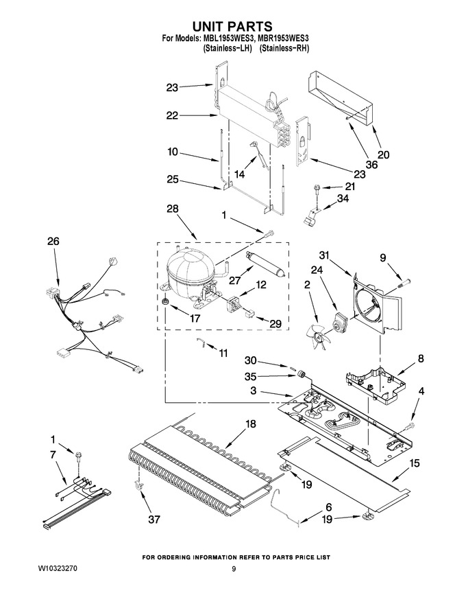 Diagram for MBR1953WES3