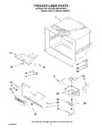 Diagram for 02 - Freezer Liner Parts