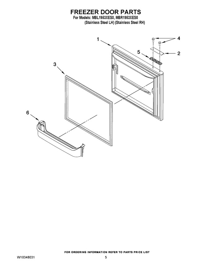 Diagram for MBR1953XES0