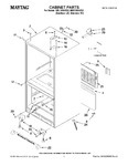 Diagram for 01 - Cabinet Parts