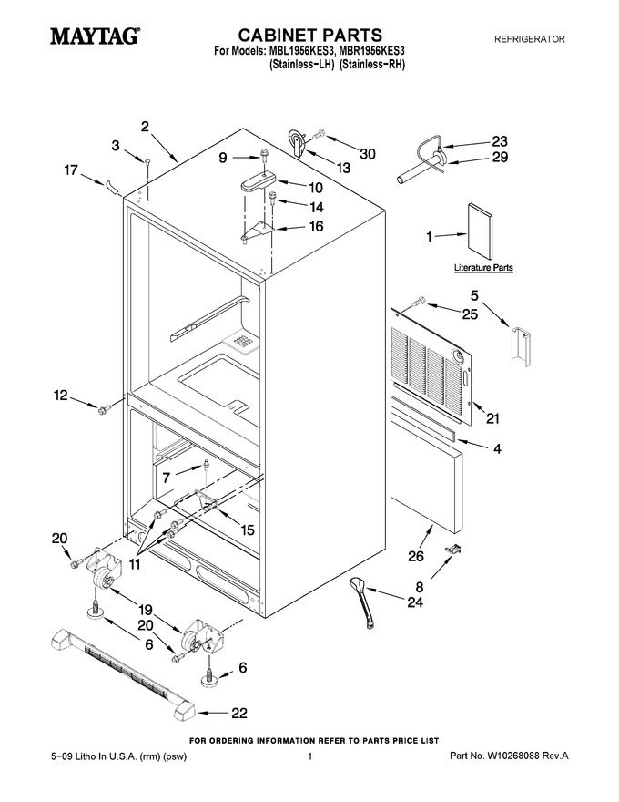 Diagram for MBR1956KES3