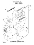 Diagram for 08 - Icemaker Parts