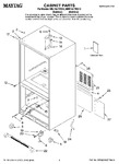 Diagram for 01 - Cabinet Parts