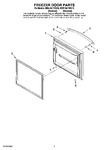 Diagram for 03 - Freezer Door Parts