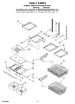 Diagram for 07 - Shelf Parts, Optional Parts