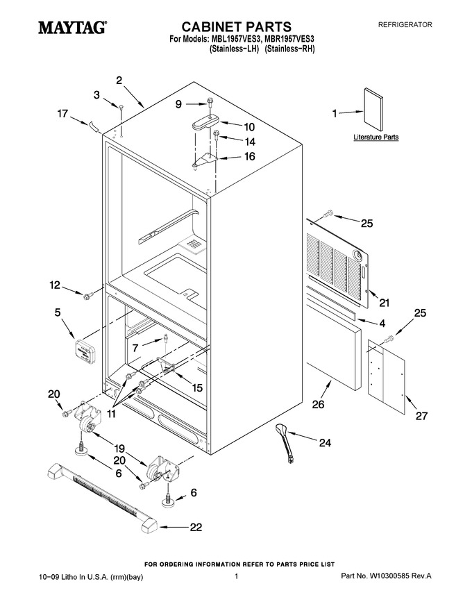 Diagram for MBR1957VES3