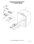 Diagram for 05 - Refrigerator Liner Parts