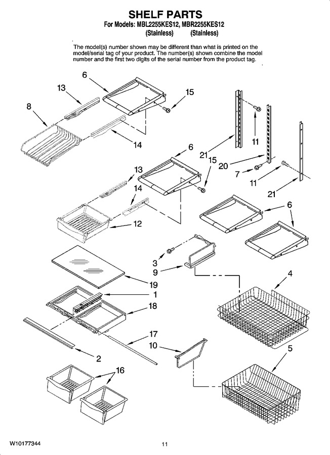 Diagram for MBL2255KES12