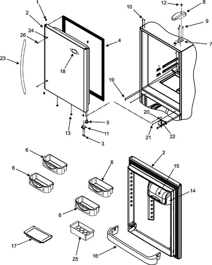 Diagram for MBR2256KES