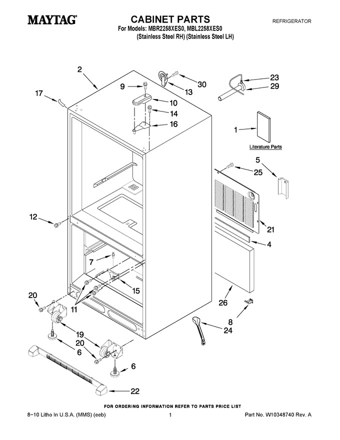 Diagram for MBL2258XES0