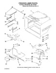 Diagram for 02 - Freezer Liner Parts