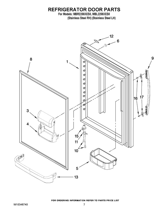 Diagram for MBR2258XES0