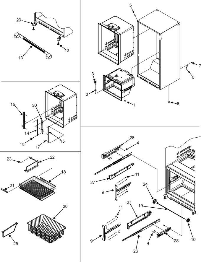 Diagram for MBR2562KES