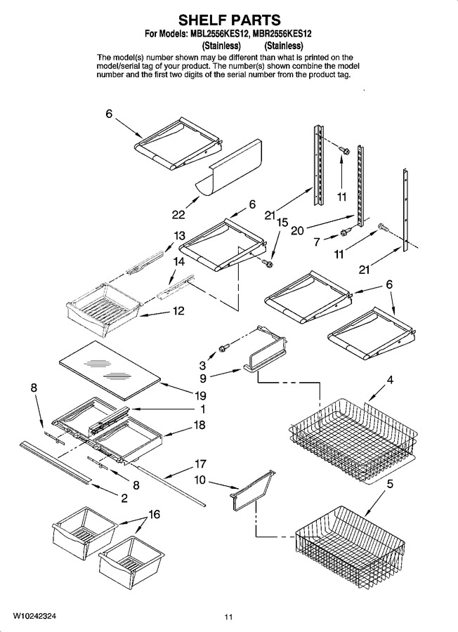 Diagram for MBL2556KES12