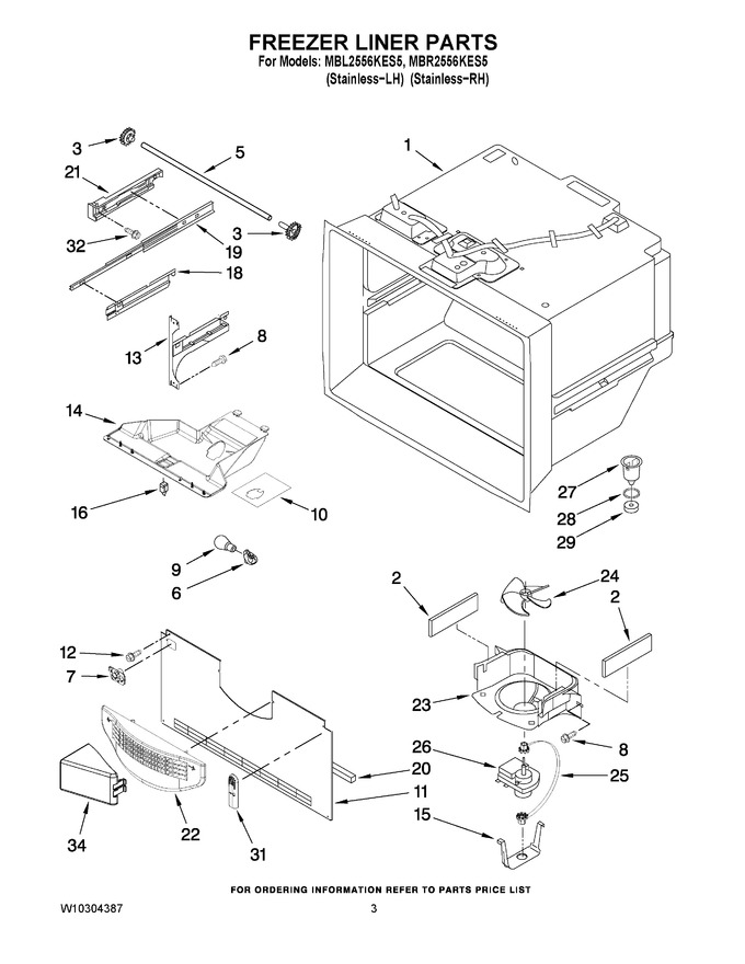 Diagram for MBL2556KES5