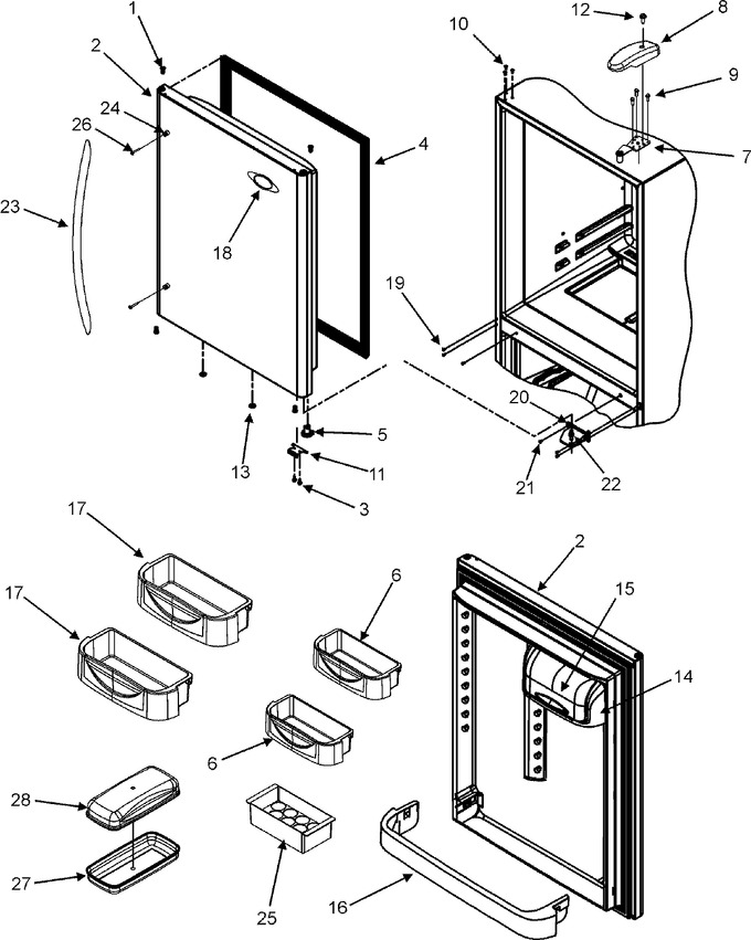 Diagram for MBR2562KES