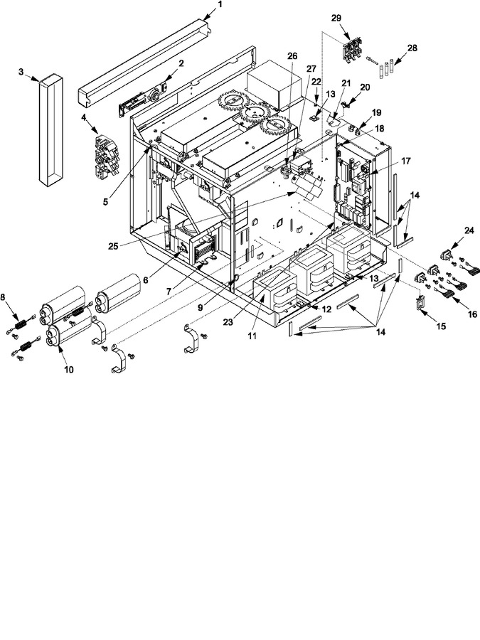 Diagram for MC23MP (BOM: P1326401M)