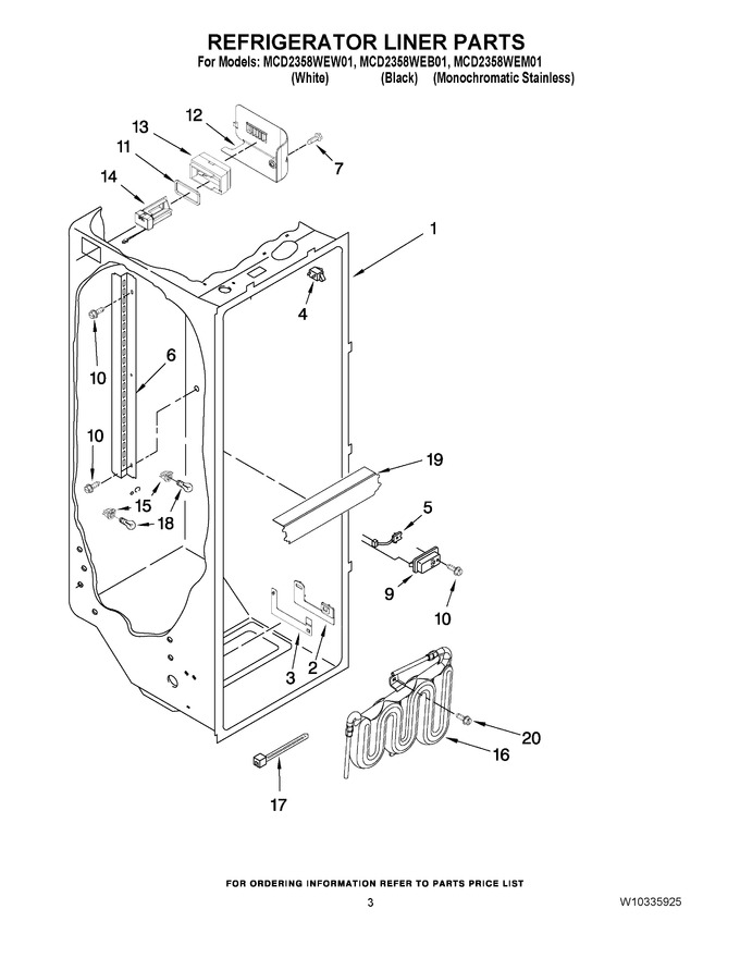 Diagram for MCD2358WEM01