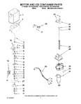 Diagram for 05 - Motor And Ice Container Parts