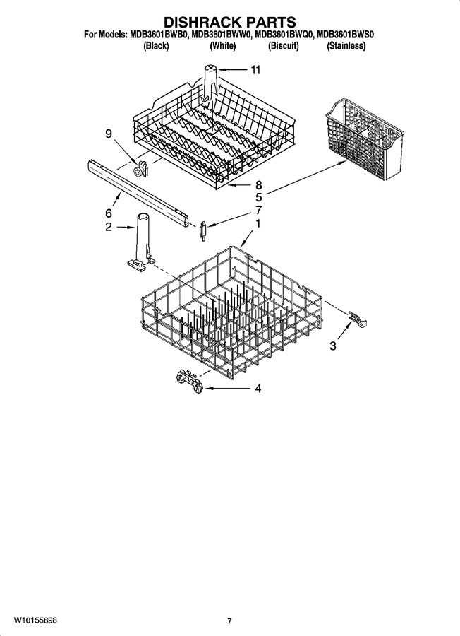 Diagram for MDB3601BWQ0