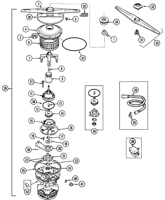 Diagram for MDC4000AWE