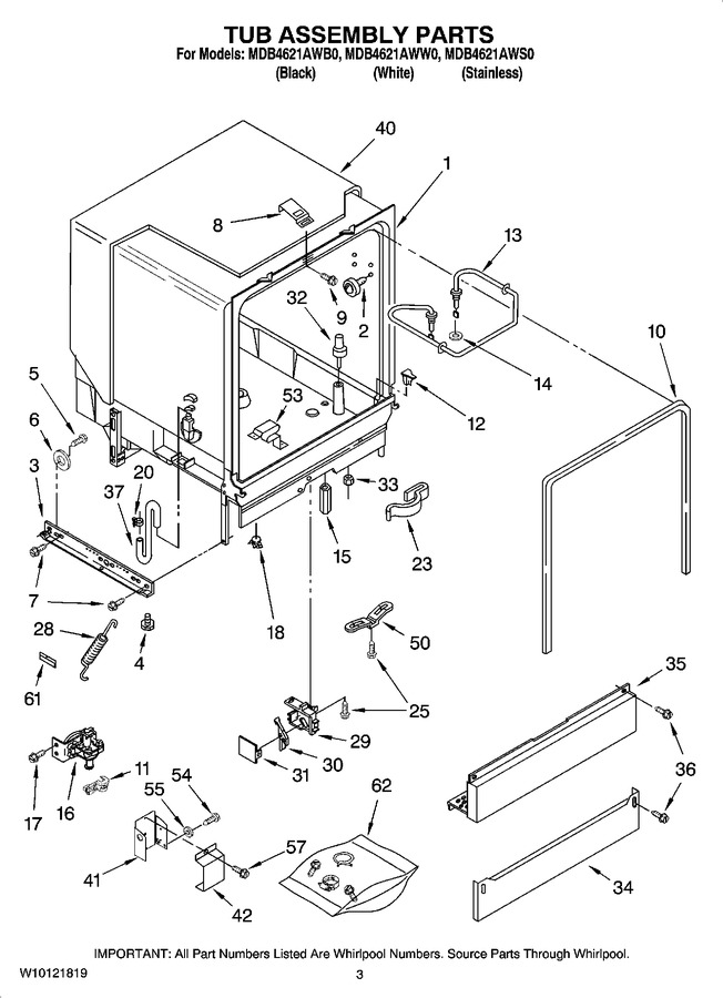 Diagram for MDB4621AWB0