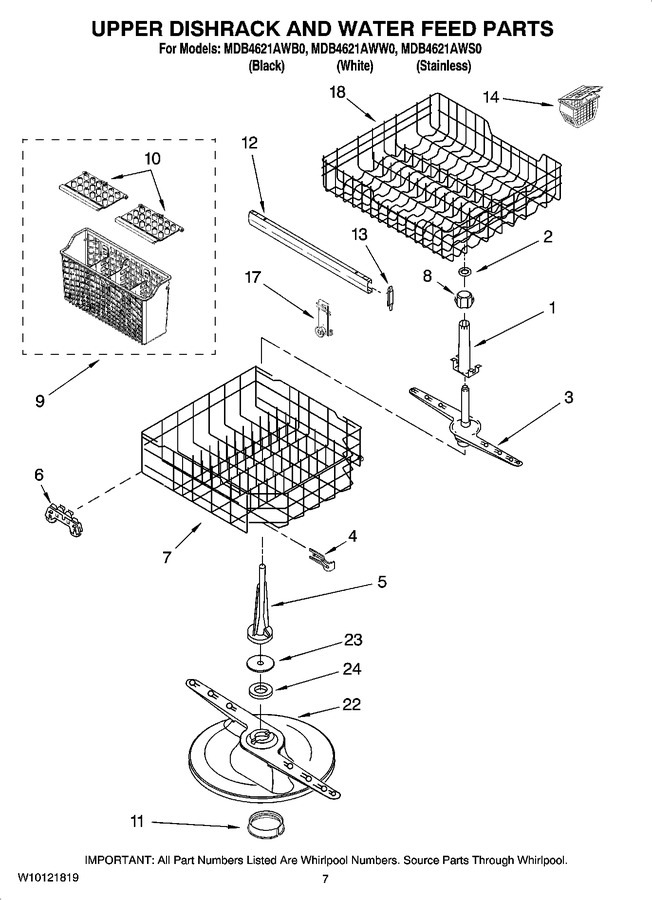 Diagram for MDB4621AWW0