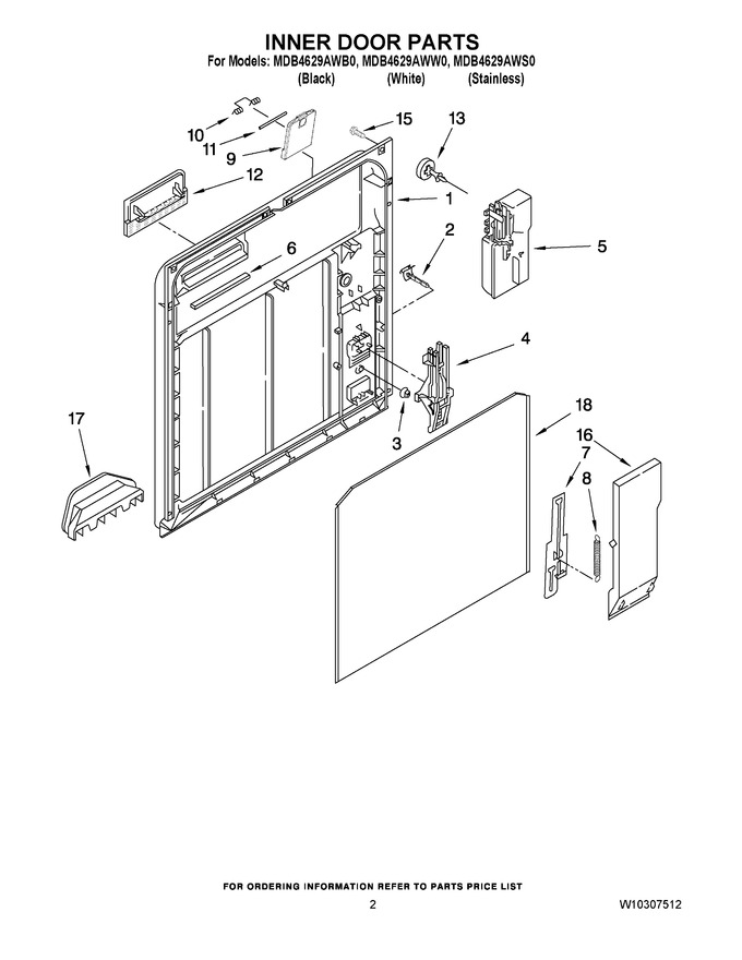 Diagram for MDB4629AWB0