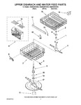 Diagram for 05 - Upper Dishrack And Water Feed Parts