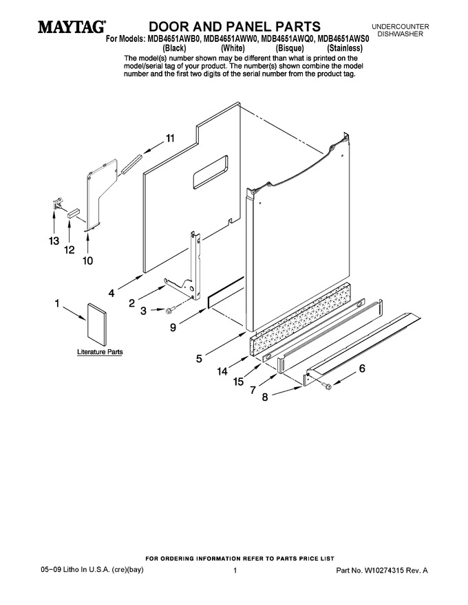 Diagram for MDB4651AWS0