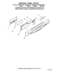 Diagram for 02 - Control Panel Parts