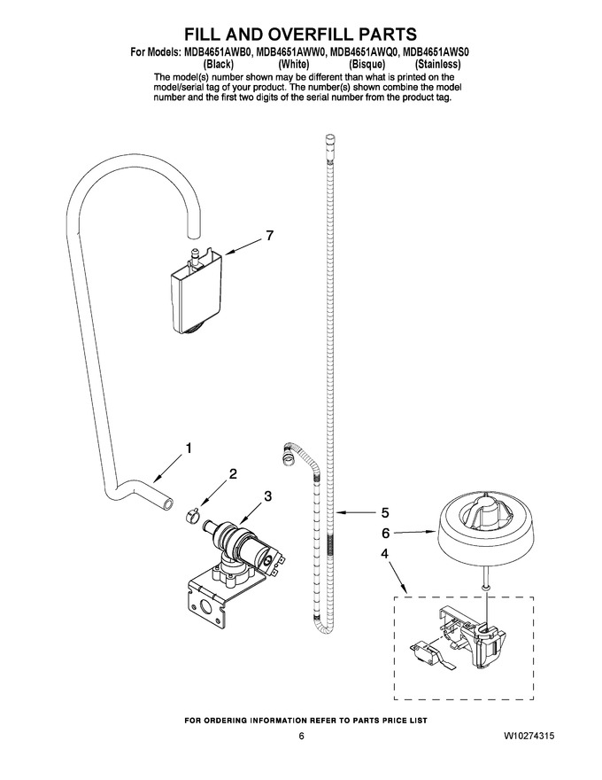 Diagram for MDB4651AWB0