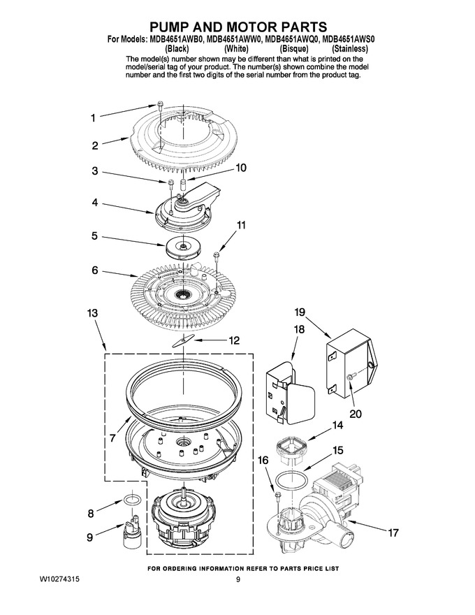 Diagram for MDB4651AWB0