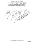 Diagram for 02 - Control Panel Parts