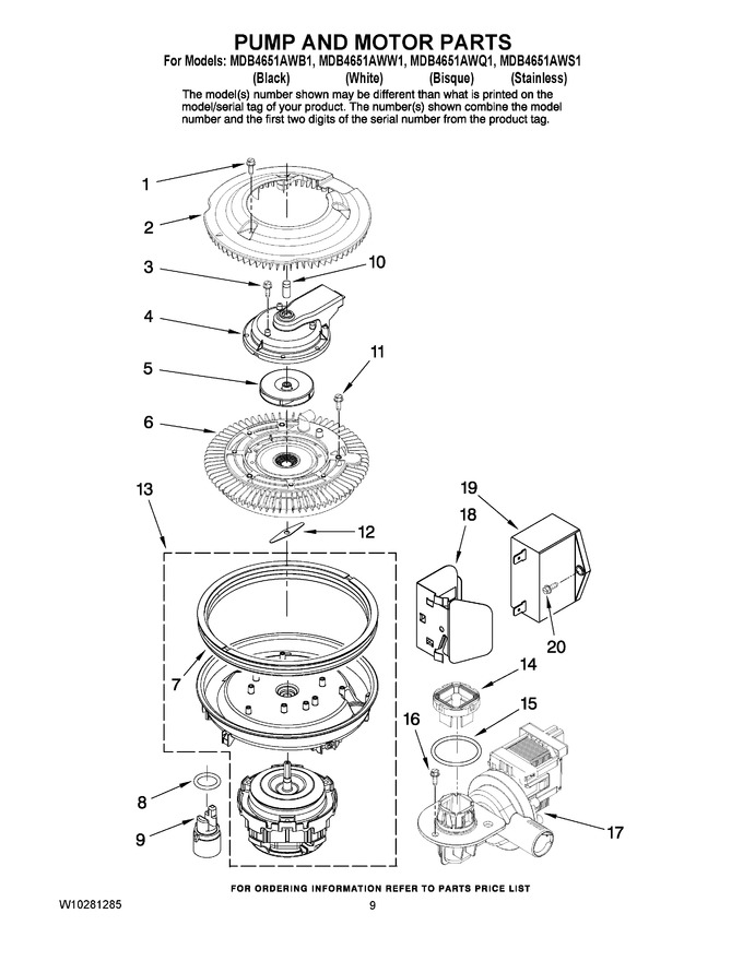 Diagram for MDB4651AWB1