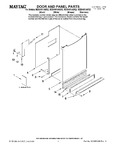 Diagram for 01 - Door And Panel Parts