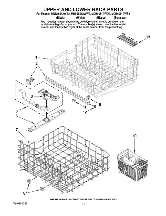 Diagram for MDB4651AWB2