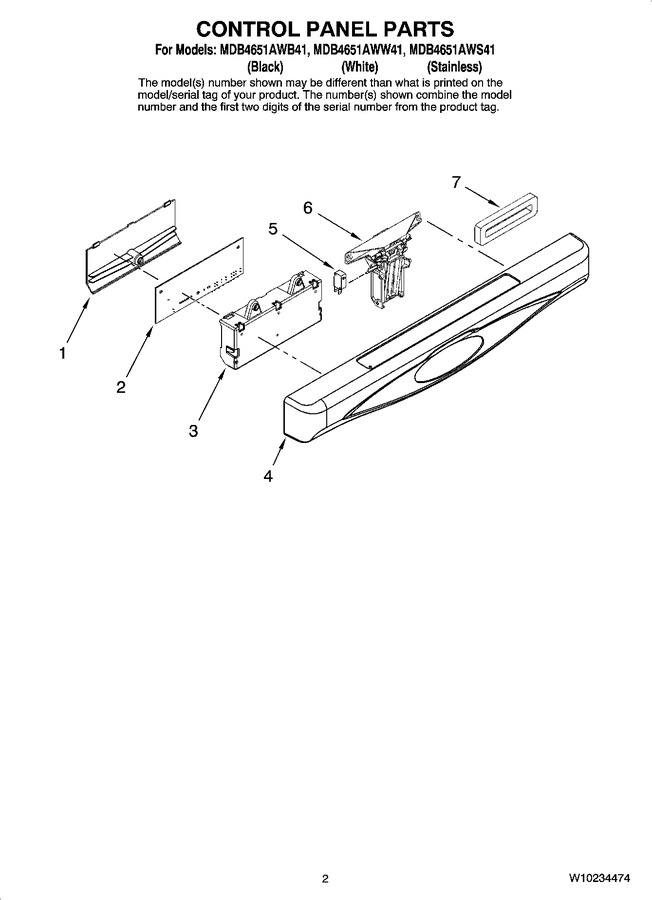 Diagram for MDB4651AWW41