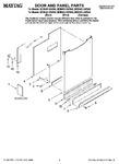 Diagram for 01 - Door And Panel Parts