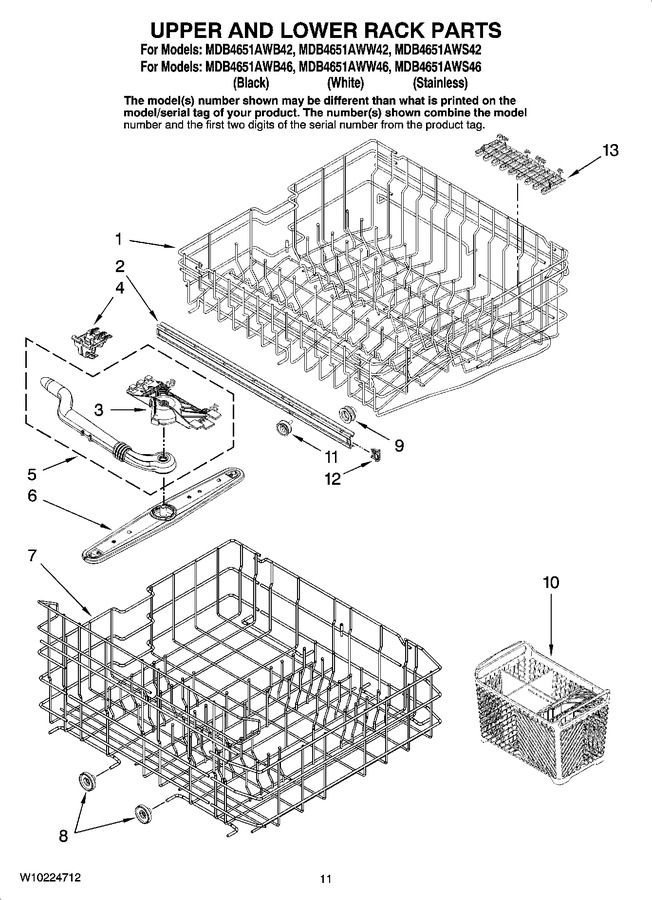 Diagram for MDB4651AWB42