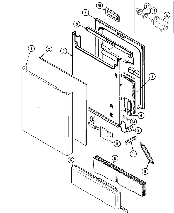 Diagram for MDB5100AWQ