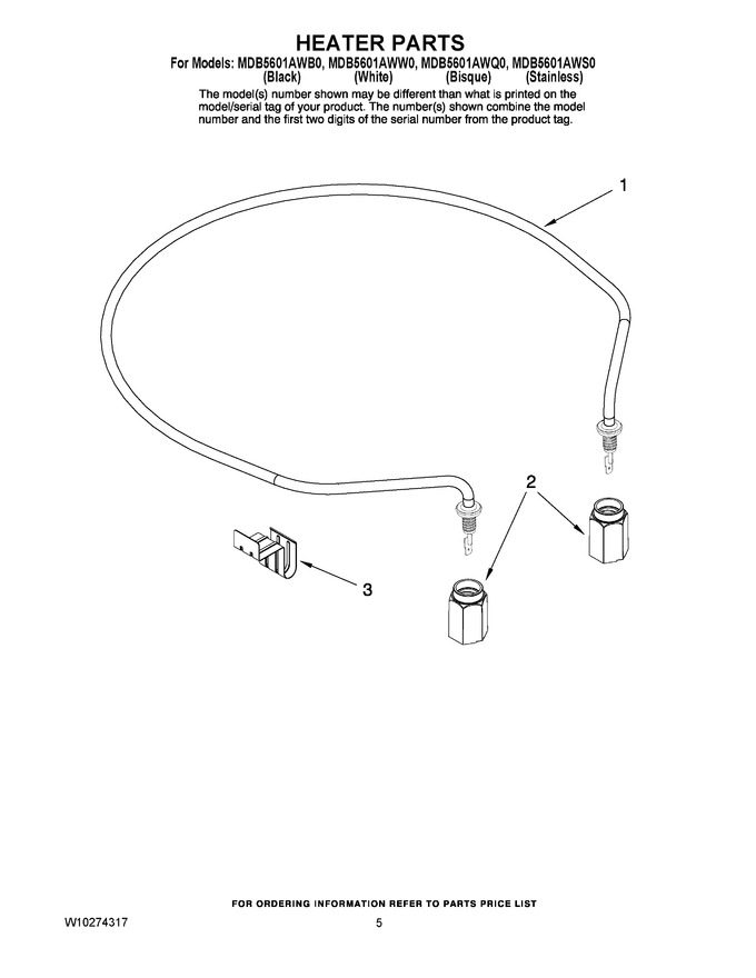 Diagram for MDB5601AWB0