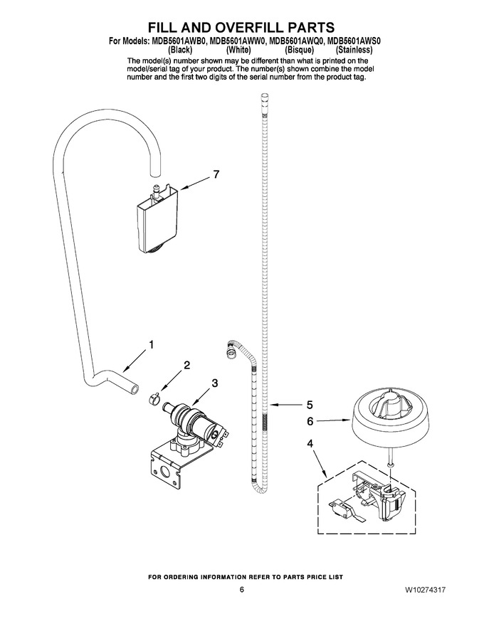 Diagram for MDB5601AWQ0