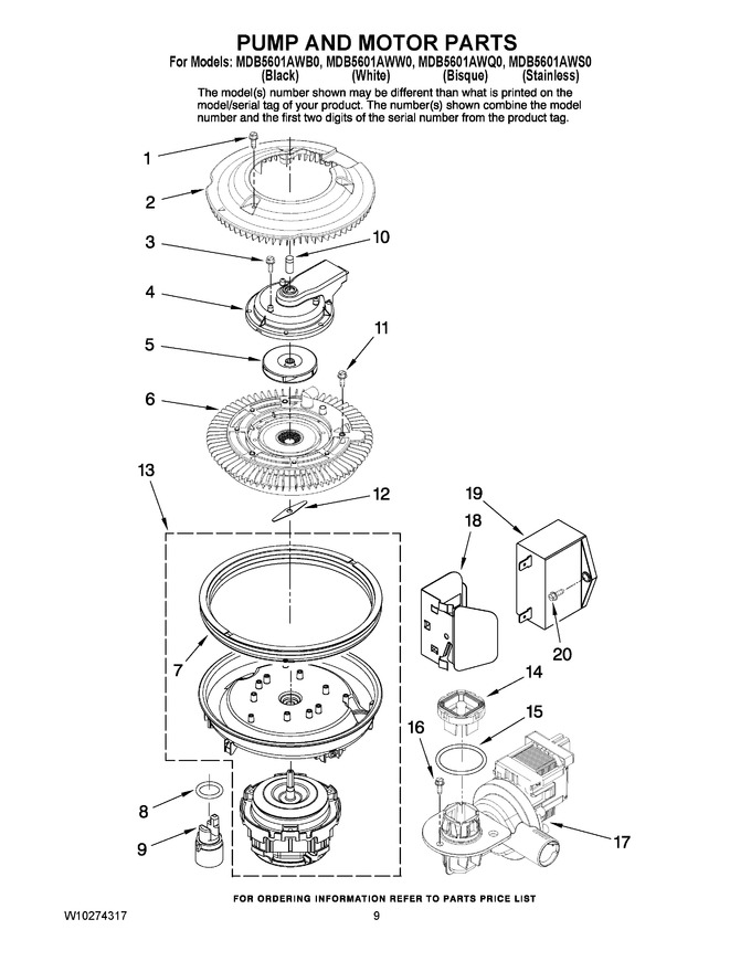 Diagram for MDB5601AWS0