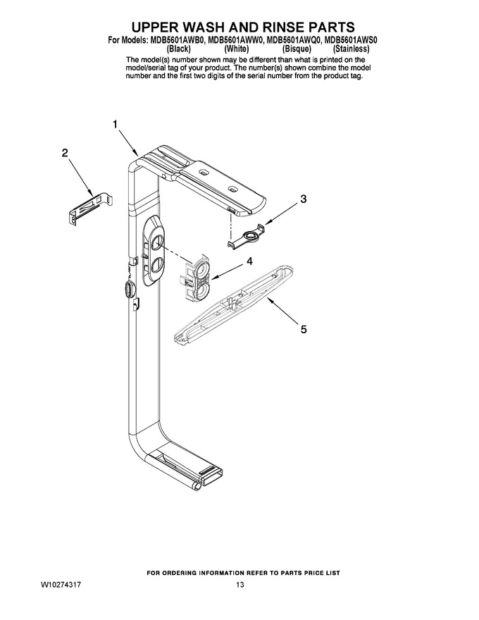 Diagram for MDB5601AWB0