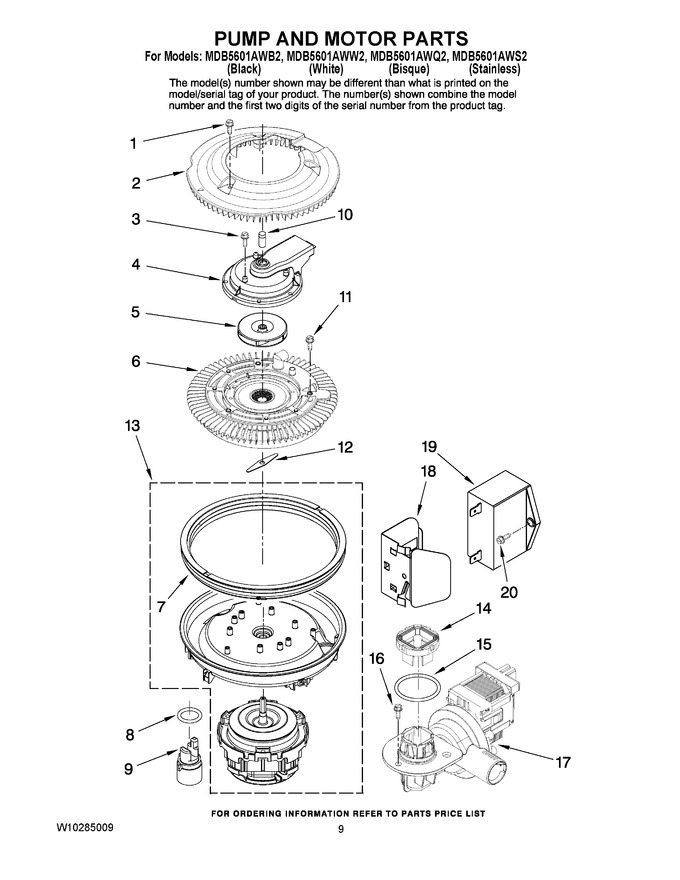 Diagram for MDB5601AWS2