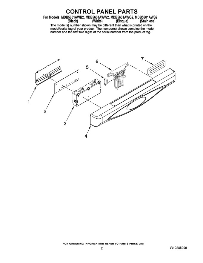 Diagram for MDB5601AWS2