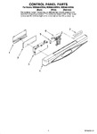 Diagram for 02 - Control Panel Parts