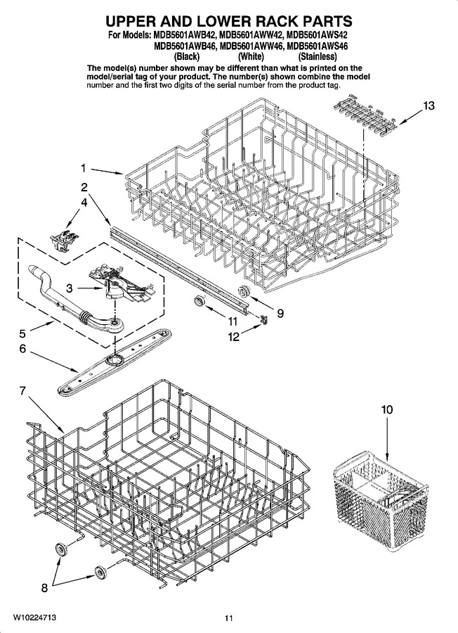 Diagram for MDB5601AWW46